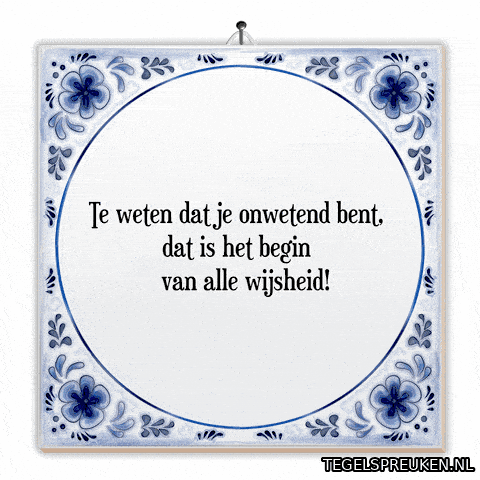 Humor Begin GIF by Tegelspreuken.nl