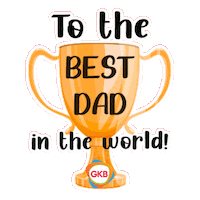 Dad Father Sticker by GKB
