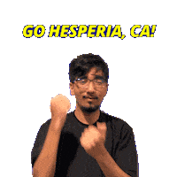 Hesperia California Sticker