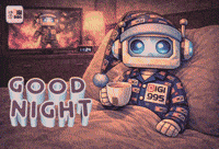 Rest Well Good Night GIF by Digi 995