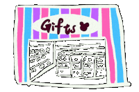 Disney Shopping Sticker