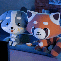 Tired Movie Time GIF by The Plooshies