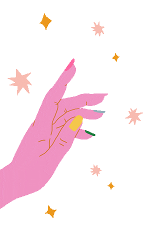 florfu giphyupload illustration magic hand Sticker