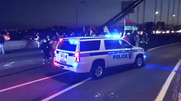 Anti-Racism Protesters Clash With NYPD After Marching Onto George Washington Bridge