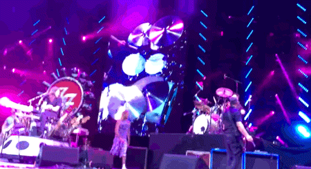 dave grohl rock GIF