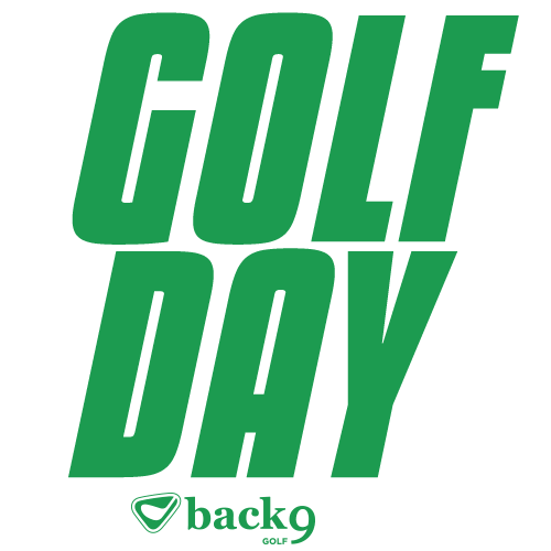 Back_9_Golf giphyupload golf golfer golf day Sticker
