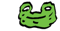 French Kiss Froggy Sticker