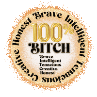 ThriveHiveCo women queen support bitch Sticker