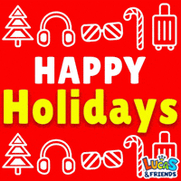 Merry Christmas GIF by Lucas and Friends by RV AppStudios