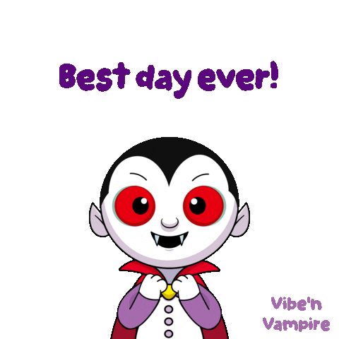 Best Day Ever Yes Sticker by VeeFriends