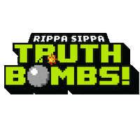 rippasippa explosion 8bit rippasippa truth bomb Sticker