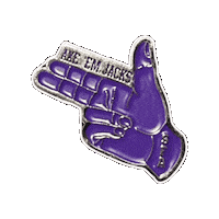 pinnedpins university austin em axe Sticker