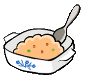 Hungry Food Sticker by Stefanie Shank