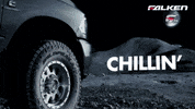 Falken_Tyres weekend waiting chillin tire GIF