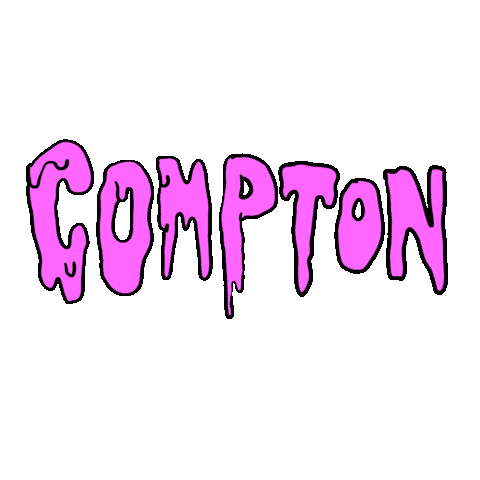 los angeles compton Sticker by deladeso