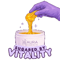 Sugaring Paste Sticker by Aura Sugaring Co