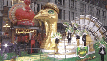 Macys Parade Turkey GIF by The 96th Macy’s Thanksgiving Day Parade