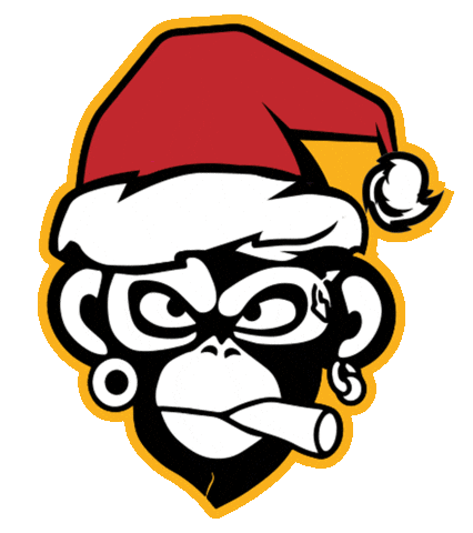 Christmas Piercing Sticker by Modified Monkey