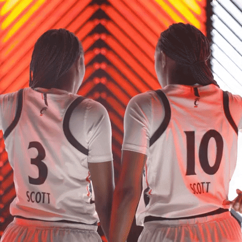 Womens Basketball Reaction GIF by Cincinnati Bearcats