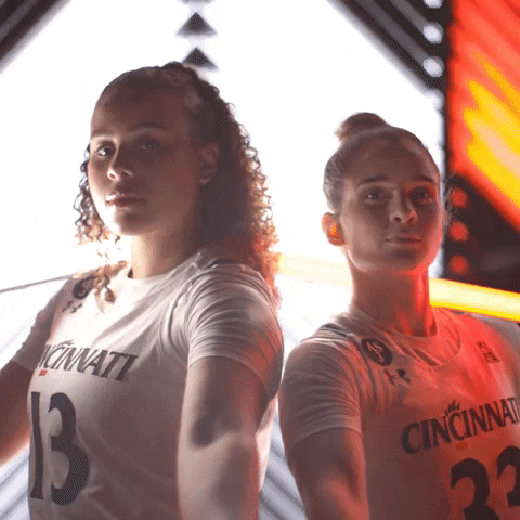 Womens Basketball Reaction GIF by Cincinnati Bearcats