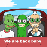 Roadtrip Hangover GIF by 3dFrankenPunks