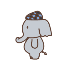 Emoji Elephant Sticker