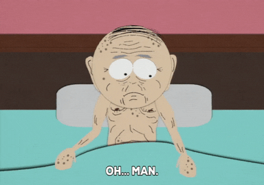 excited grandpa marvin marsh GIF by South Park 