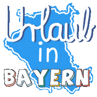 Bayern Deutschland Sticker by 180gradsalon