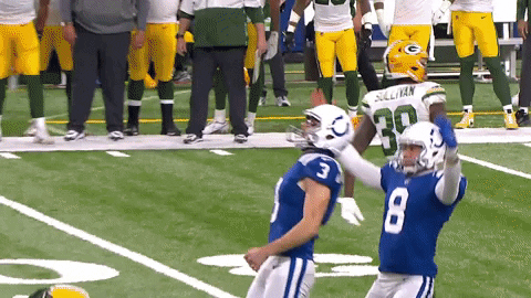 Hot Rod Celebration GIF by Indianapolis Colts