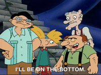 hey arnold nicksplat GIF