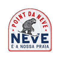 pointdaneve snow ski snowboard neve Sticker