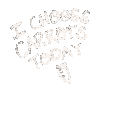 Horse Carrots Sticker