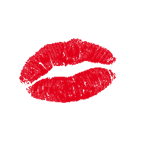 red lips Sticker by Azteca Records