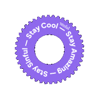 Circle Round Sticker by sinful.global