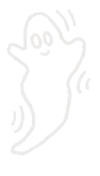Halloween Ghost Sticker