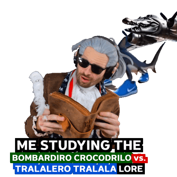 Crocodilo Sticker