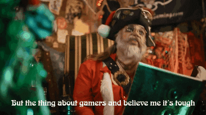 Santa Claus Game GIF by Pirate's Parley
