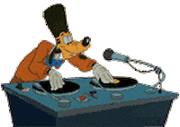 goofy STICKER