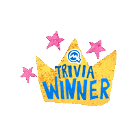 Winner Crown Sticker by Quiz Meisters