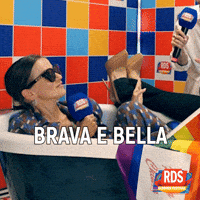 Paola E Chiara Radio GIF by RDS 100% Grandi Successi