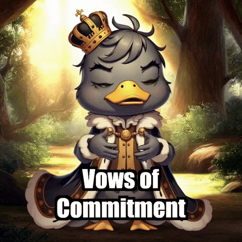 Wisdom Vows GIF by sirduckbeth