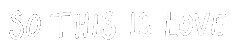 This Is Love Text Sticker