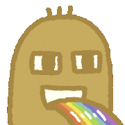 Clayguy Throw Up Sticker