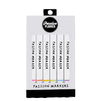 Planning Markers Sticker by Passion Planner