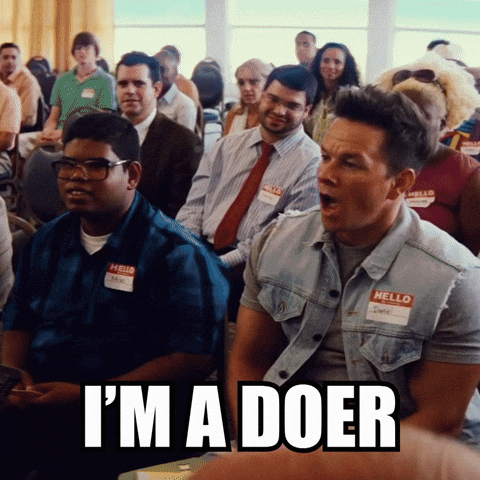 kcvisuals mark wahlberg pain and gain im a doer i am a doer GIF