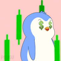 Crypto Arrow GIF by Pudgy Penguins