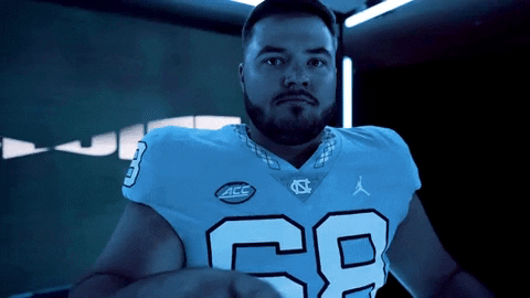 North Carolina Football GIF by UNC Tar Heels