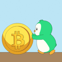 Penguin Rolling GIF by Abster