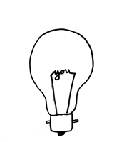 Griffics thank you drawing light handdrawn GIF