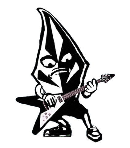 Rock Out Sticker by Volcom